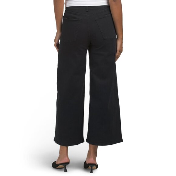 RAG & BONE Black Serena High Rise Cropped Jeans - Picture 2 of 2